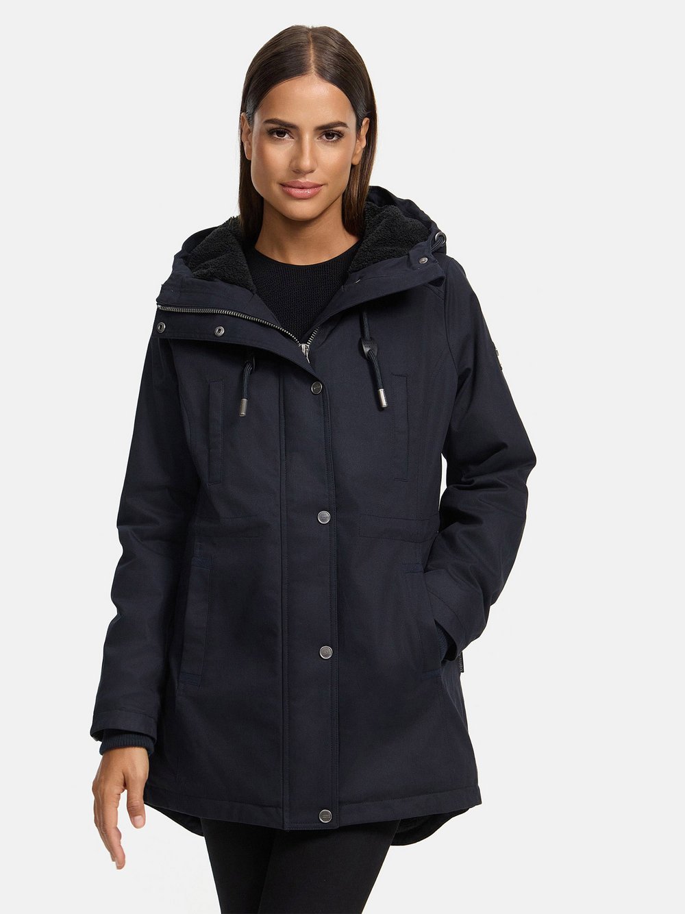 Navahoo Winterjacke Damen Baumwolle
