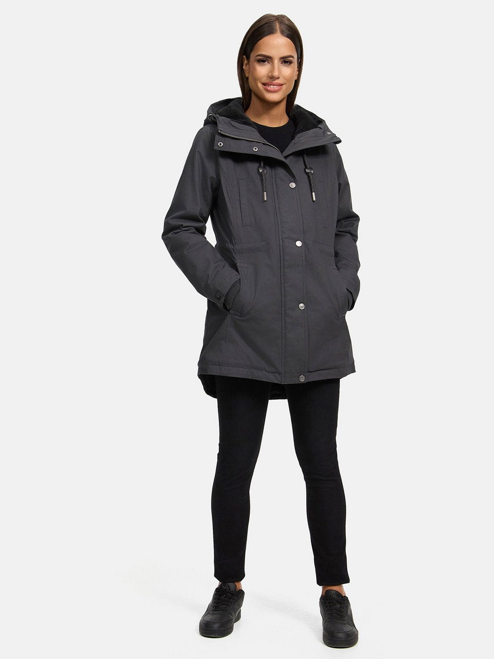 Navahoo Winterjacke Damen Baumwolle