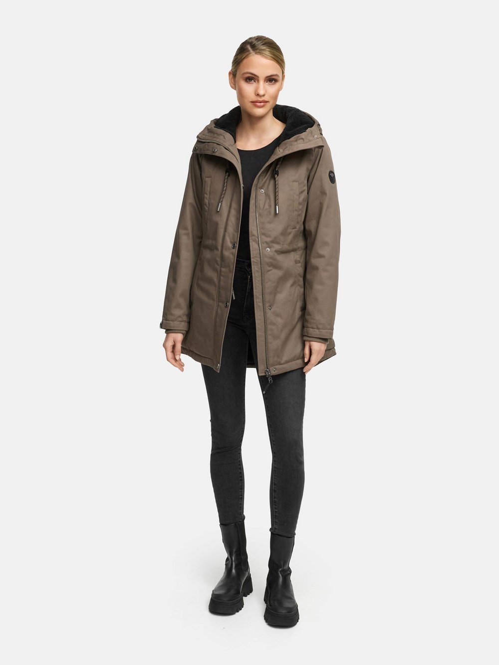 Navahoo Winterjacke Damen Baumwolle