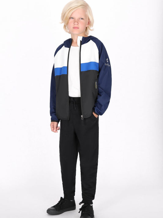 Schmuddelwedda (Kinder) Anorak Jungen gestreift