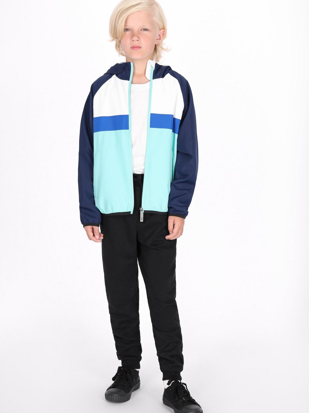 Mo (Kinder) Anorak Jungen gestreift