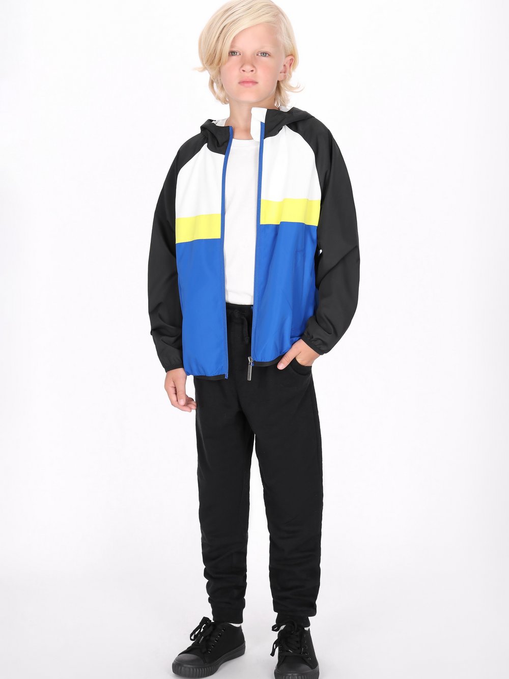 Mo (Kinder) Anorak Jungen gestreift