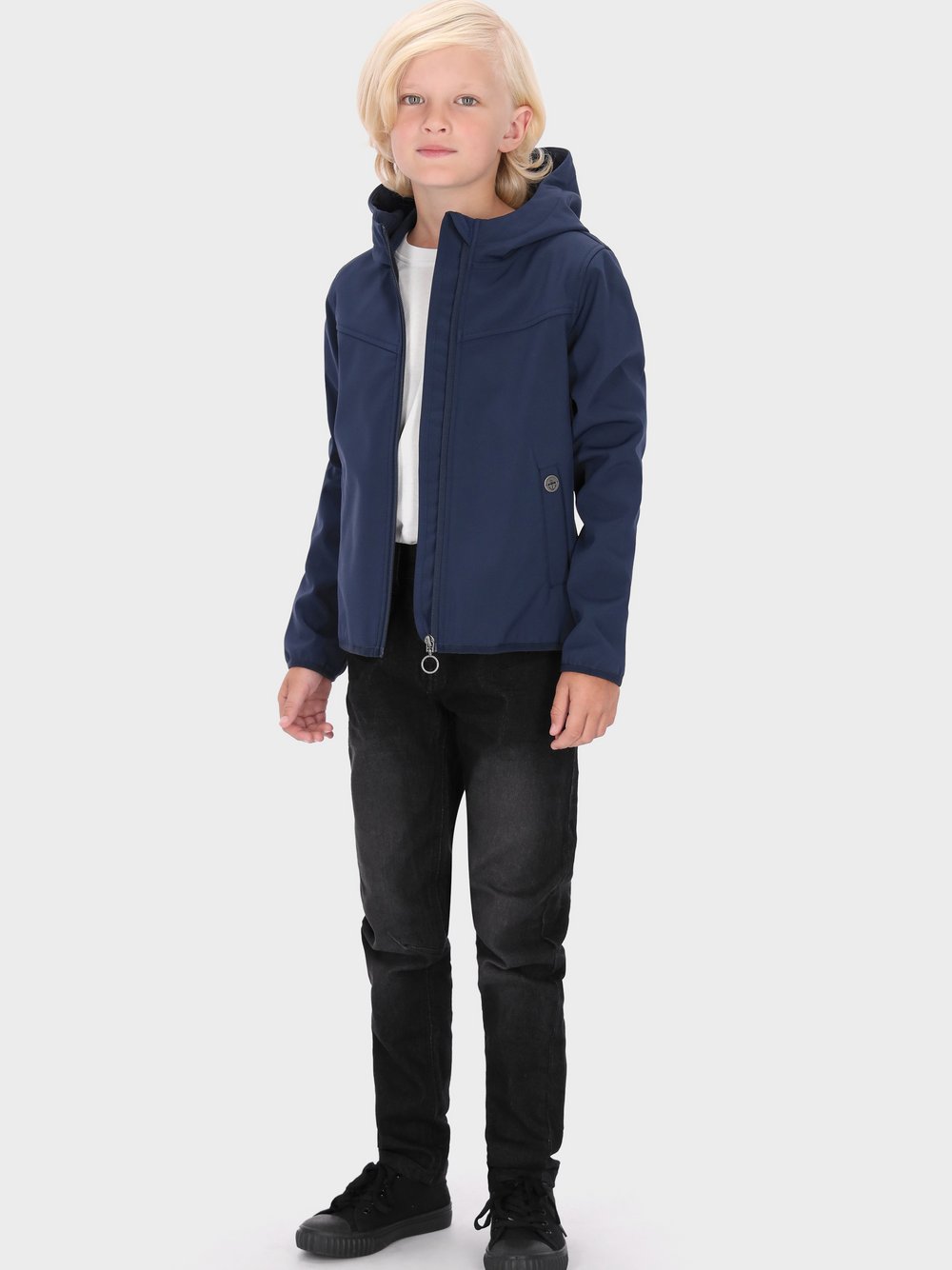 Dreimaster (Kinder) Softshellblouson Jungen