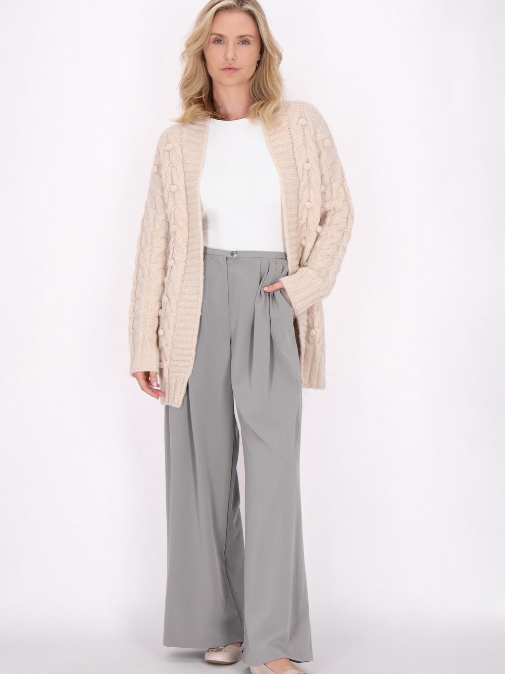 Usha Strickjacke Damen gemustert