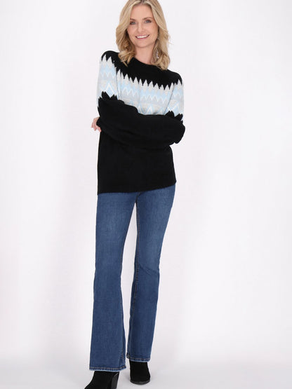 Usha Zur Seite fahren Damen gemustert