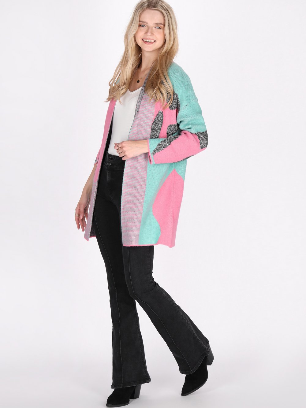 IZIA Strickjacke Damen