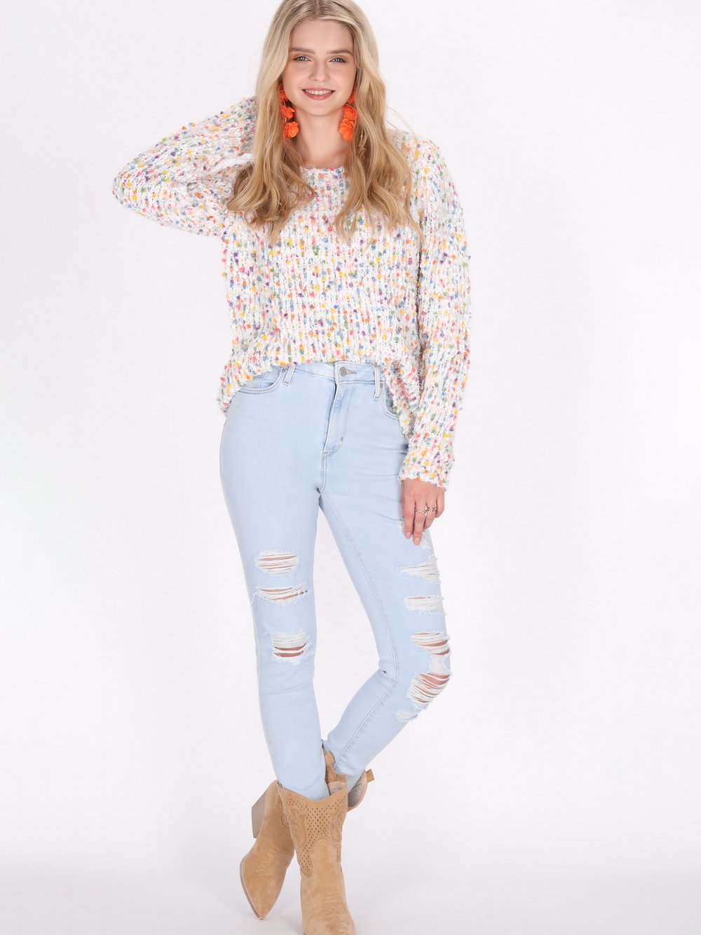 IZIA Zur Seite fahren Damen gepunktet