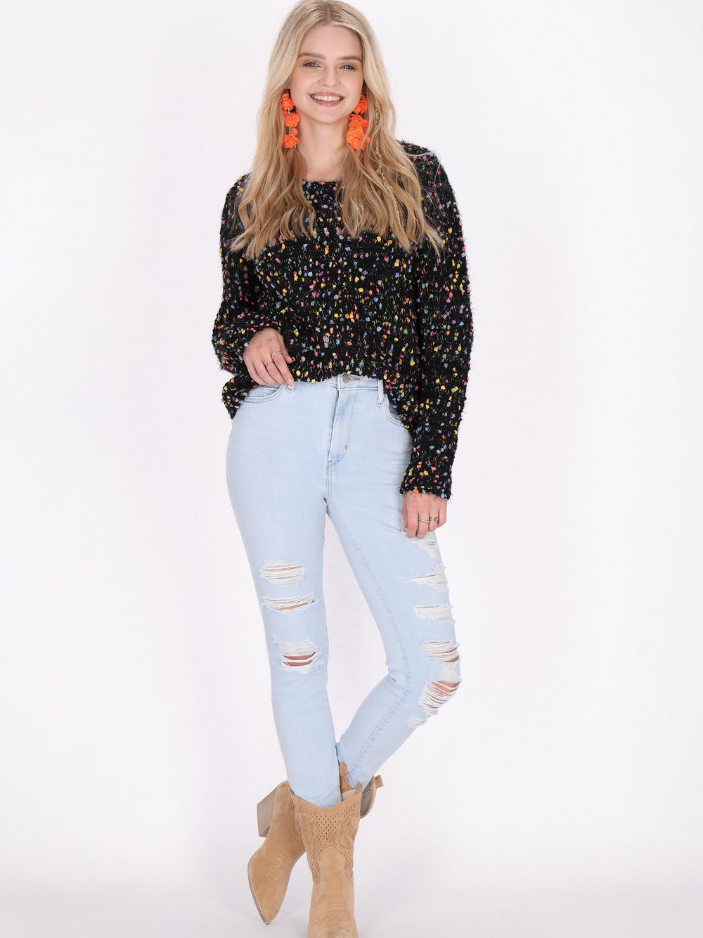 IZIA Zur Seite fahren Damen gepunktet