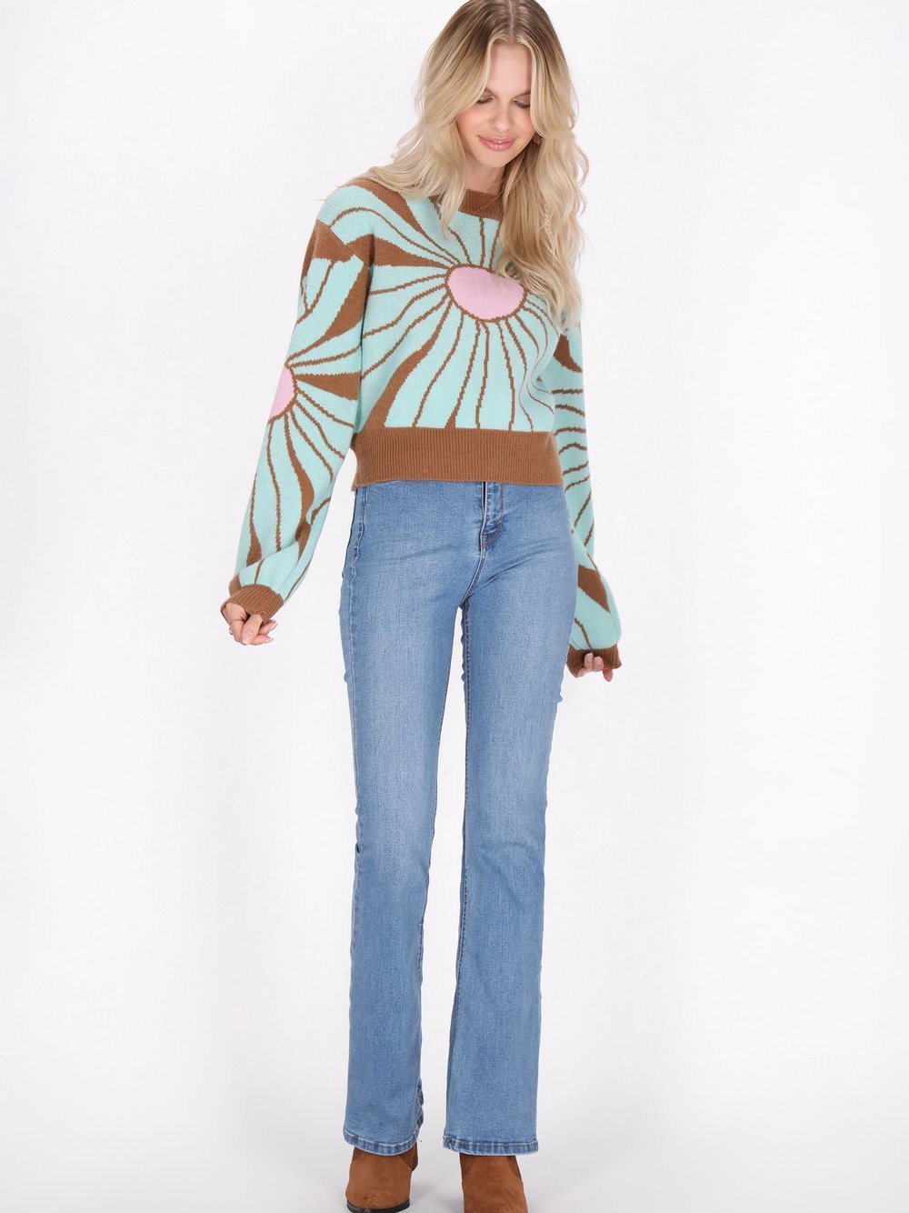 IZIA Zur Seite fahren Damen gemustert