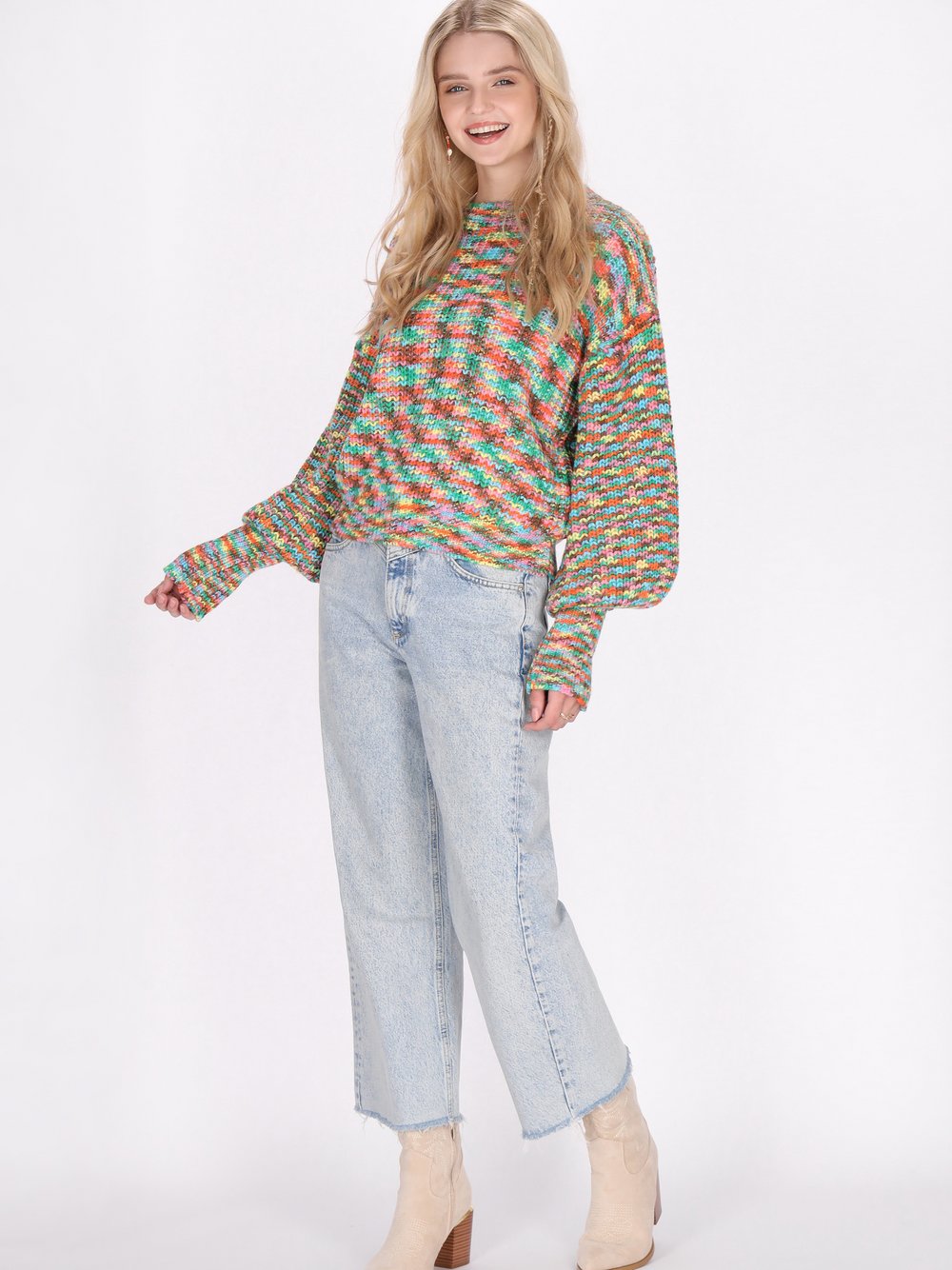 IZIA Zur Seite fahren Damen gemustert