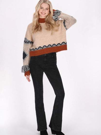 IZIA Zur Seite fahren Damen gemustert