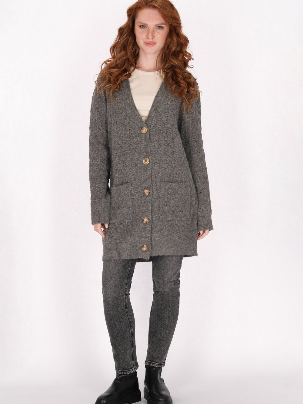 Dreimaster Strickjacke Damen