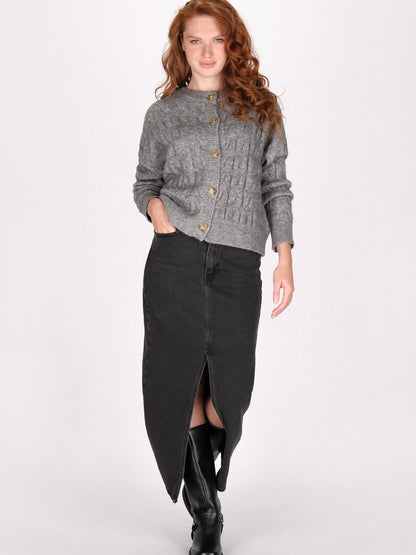 Dreimaster Strickjacke Damen gemustert