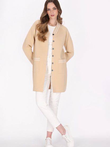 Dreimaster Strickjacke Damen Viskose