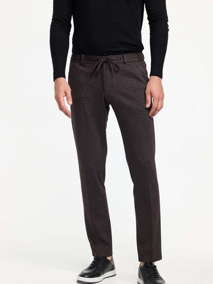 Zuitable Baukasten-Hose Herren Jersey gemustert