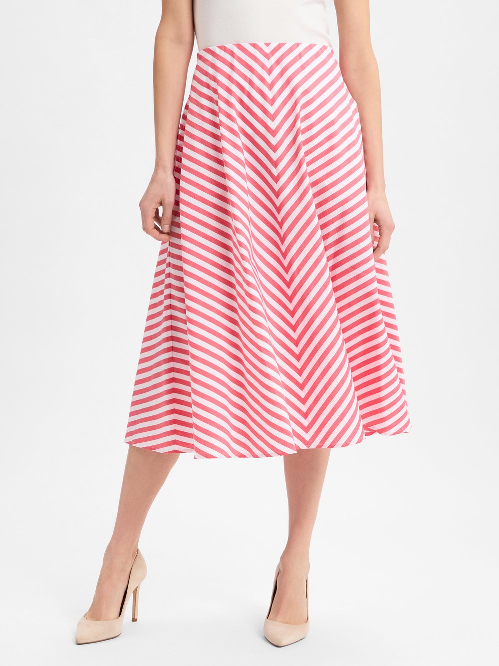 MAERZ Sommerrock Damen Baumwolle gestreift