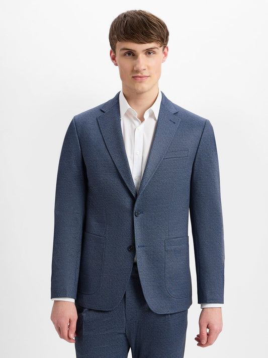 Benvenuto Baukasten-Sakko Herren Regular Fit meliert