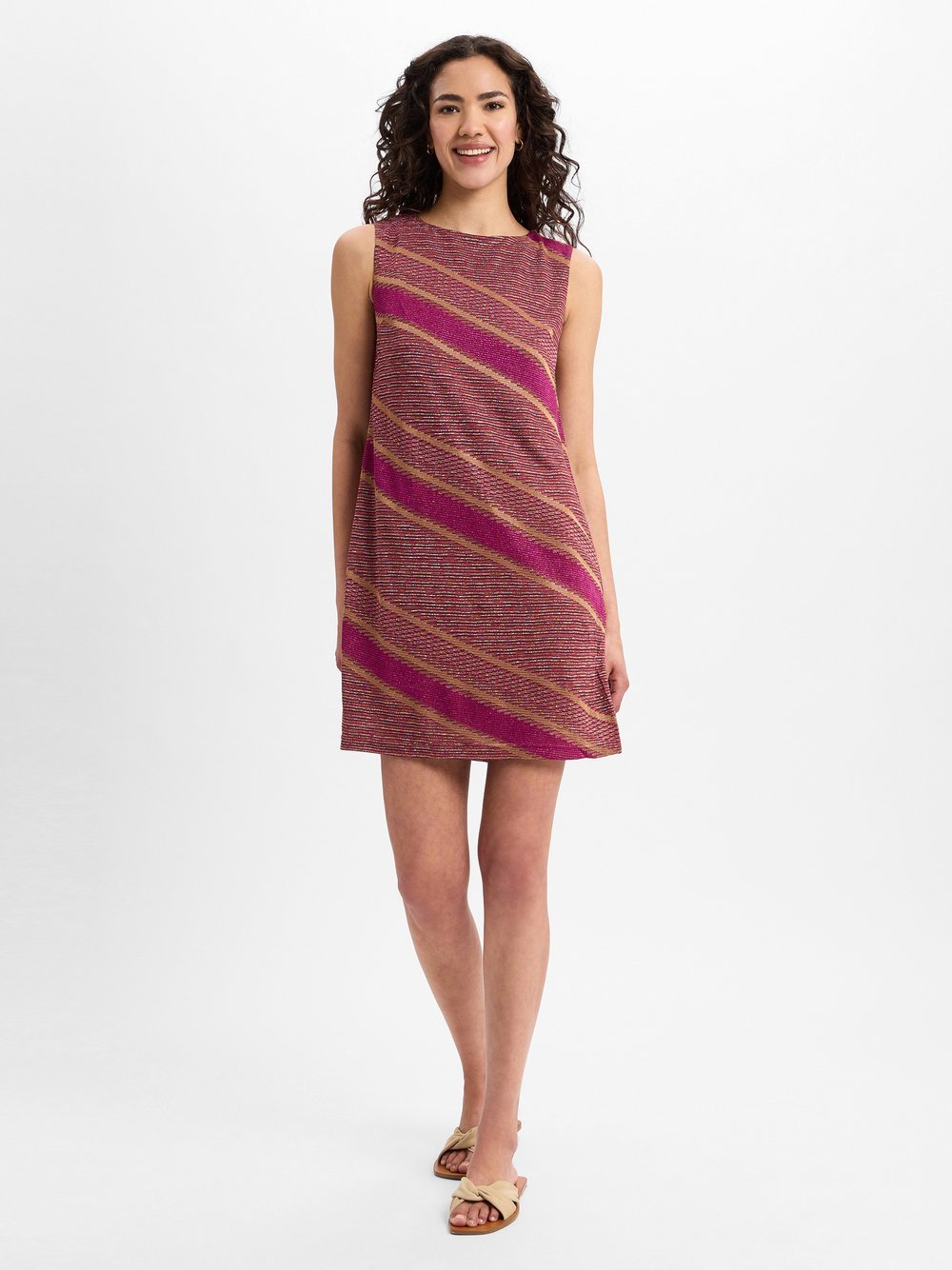 Marie Lund Freizeitkleid Damen gemustert