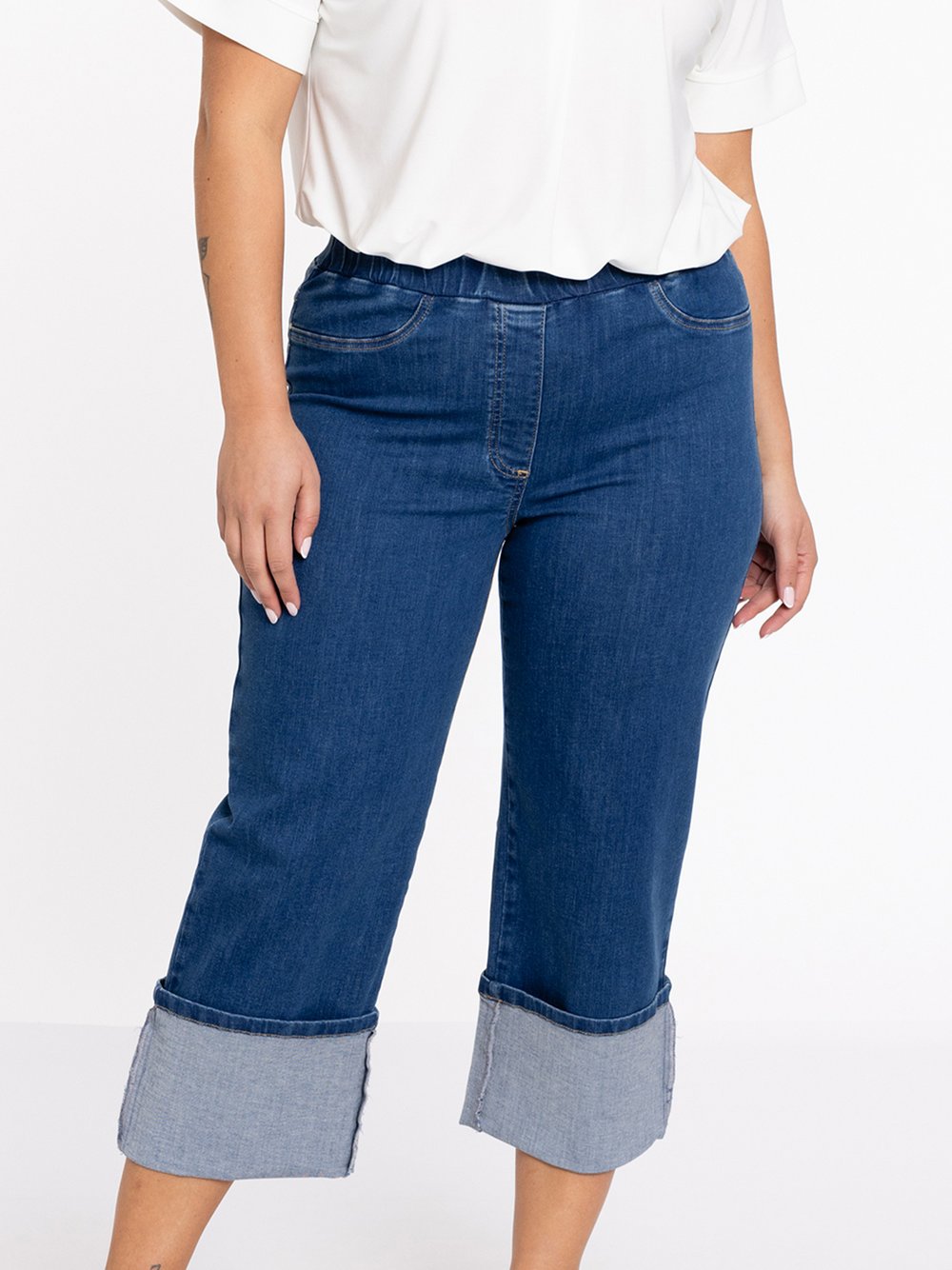YOEK Jeans Damen Baumwolle