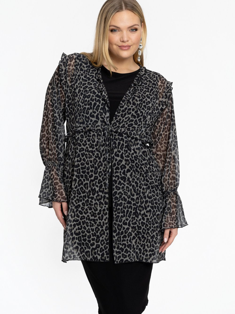 YOEK Strickjacke Damen gemustert