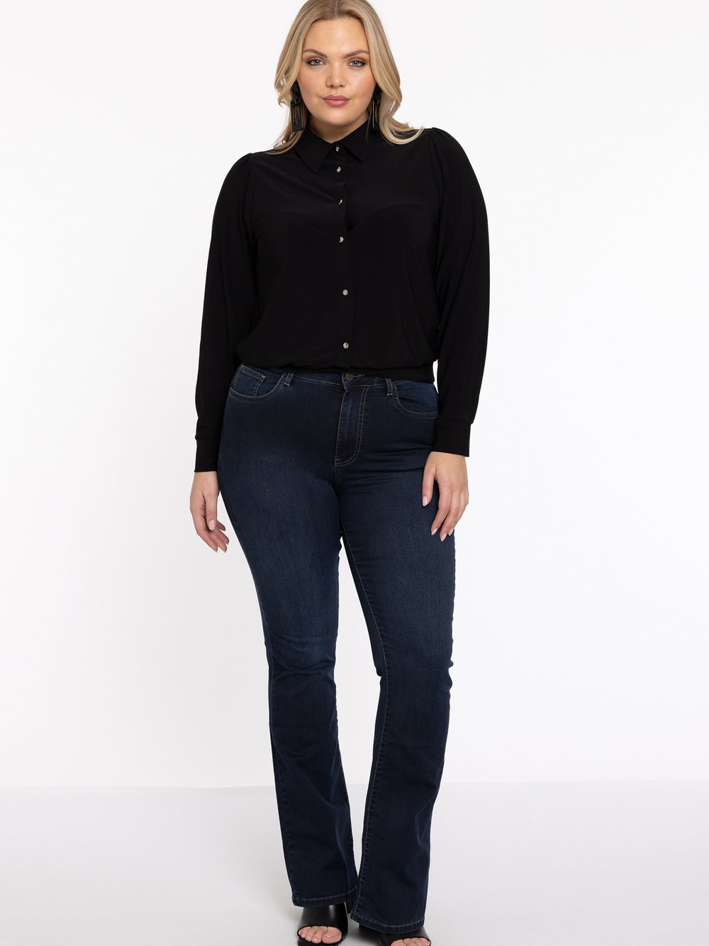 YOEK Jeans Damen Baumwolle