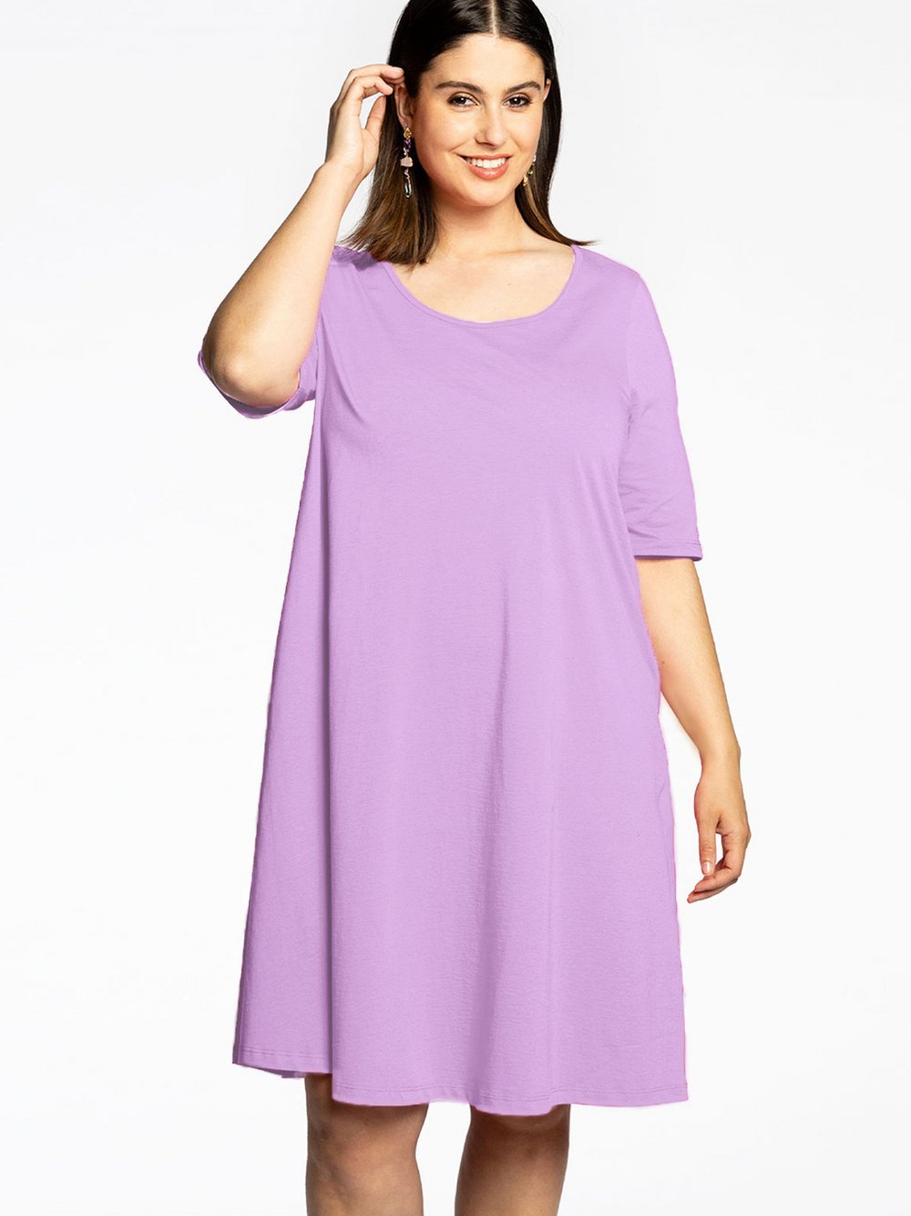 YOEK Kleid Damen Baumwolle