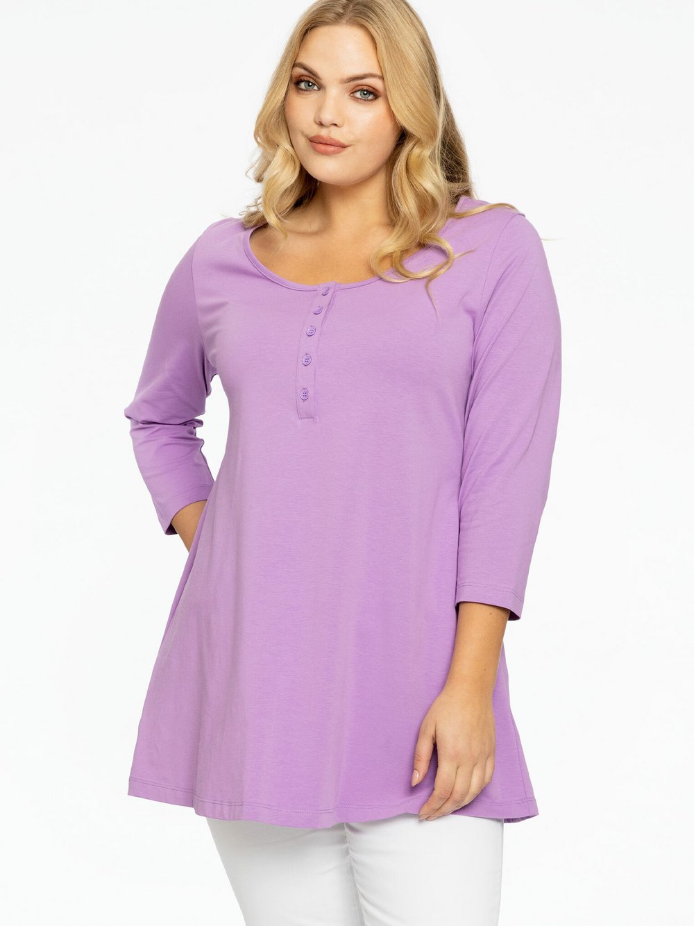 YOEK Tunika Damen Baumwolle