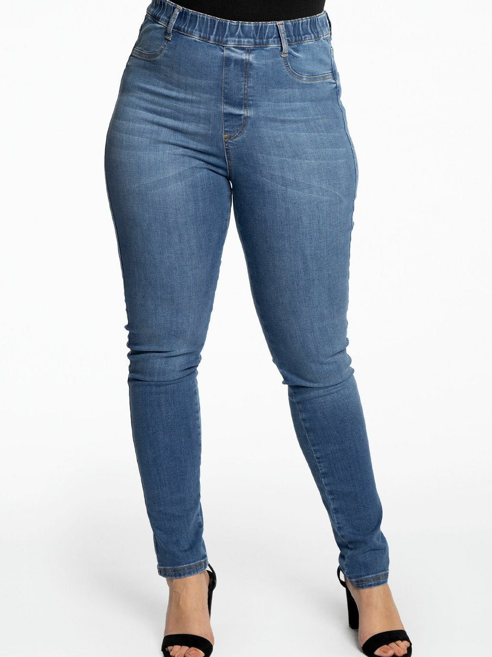 YOEK Jeans Damen Baumwolle