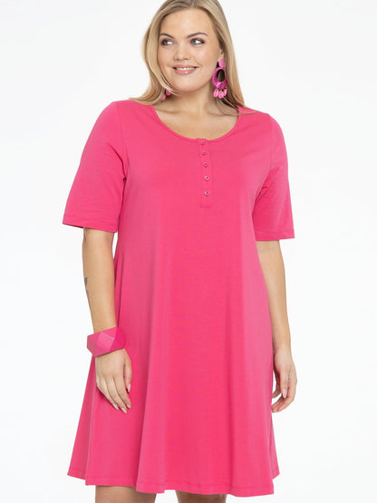 YOEK Kleid Damen Baumwolle