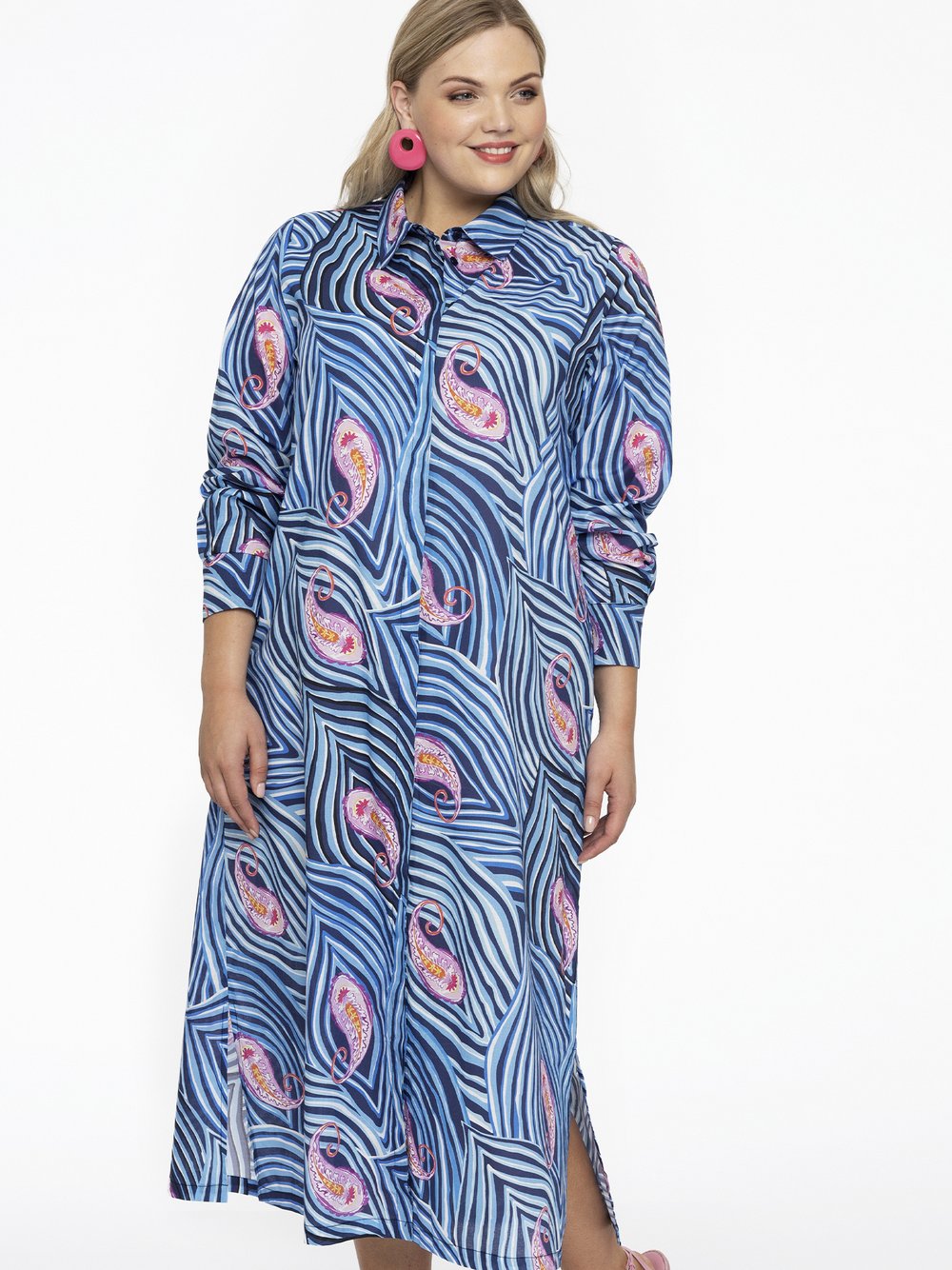 YOEK Bluse Damen Baumwolle bedruckt