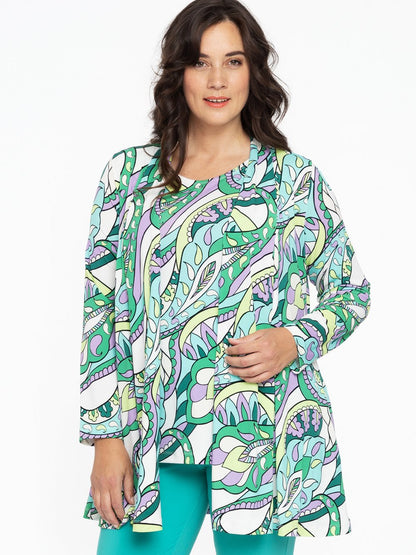 YOEK Strickjacke Damen bedruckt