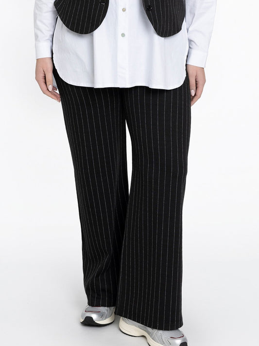 YOEK Hose Damen gestreift