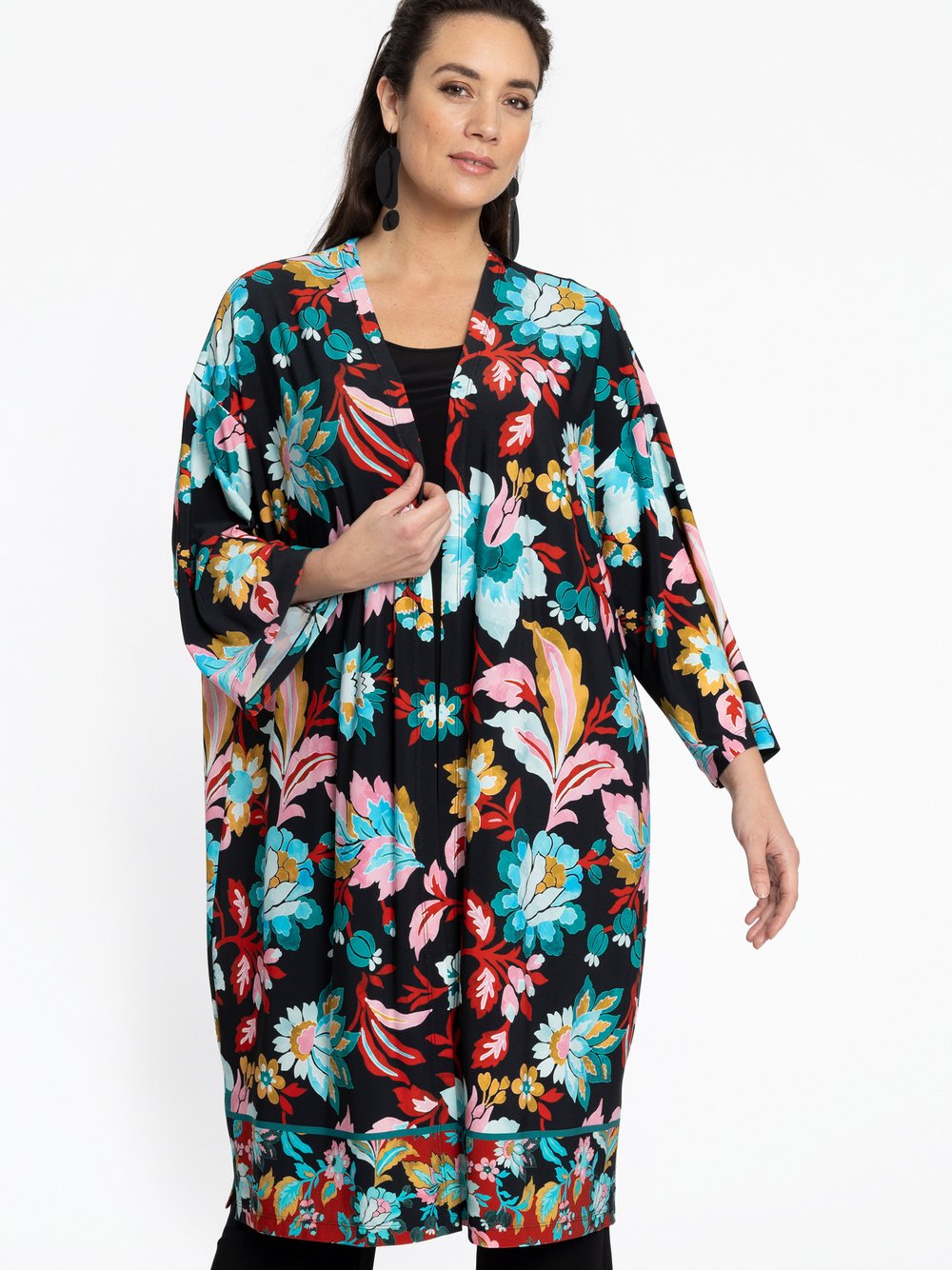 YOEK Kimono Damen bedruckt