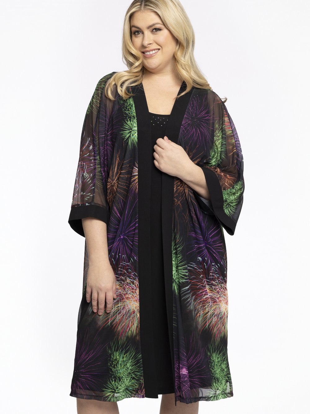 YOEK Kimono Damen bedruckt