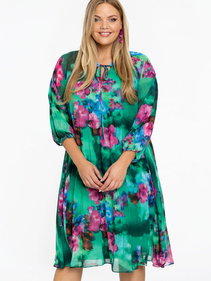 YOEK Kleid Damen bedruckt