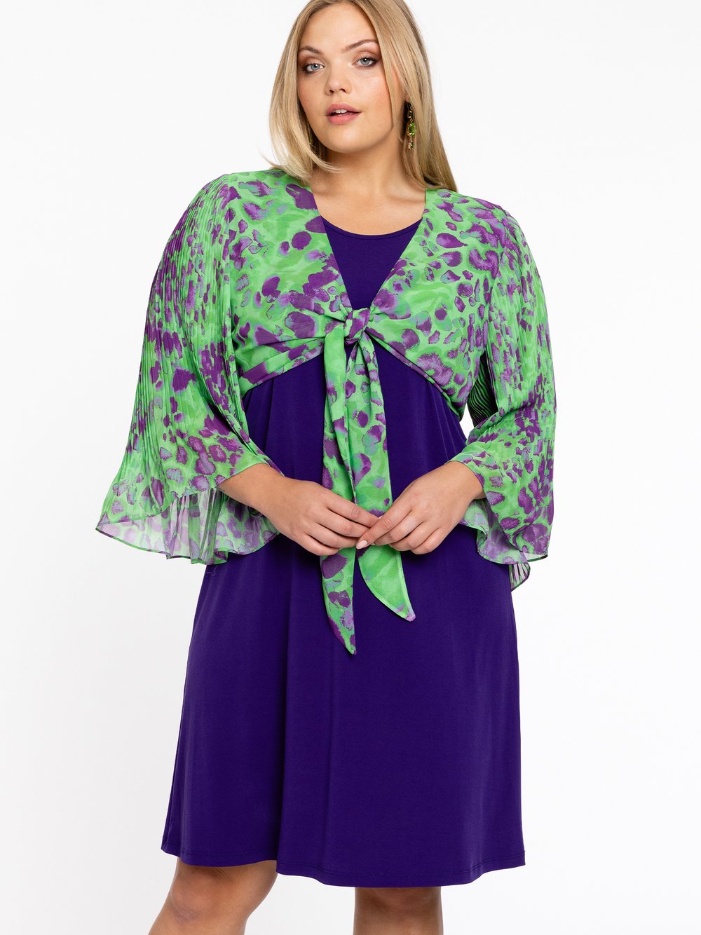 YOEK Bolero Damen bedruckt