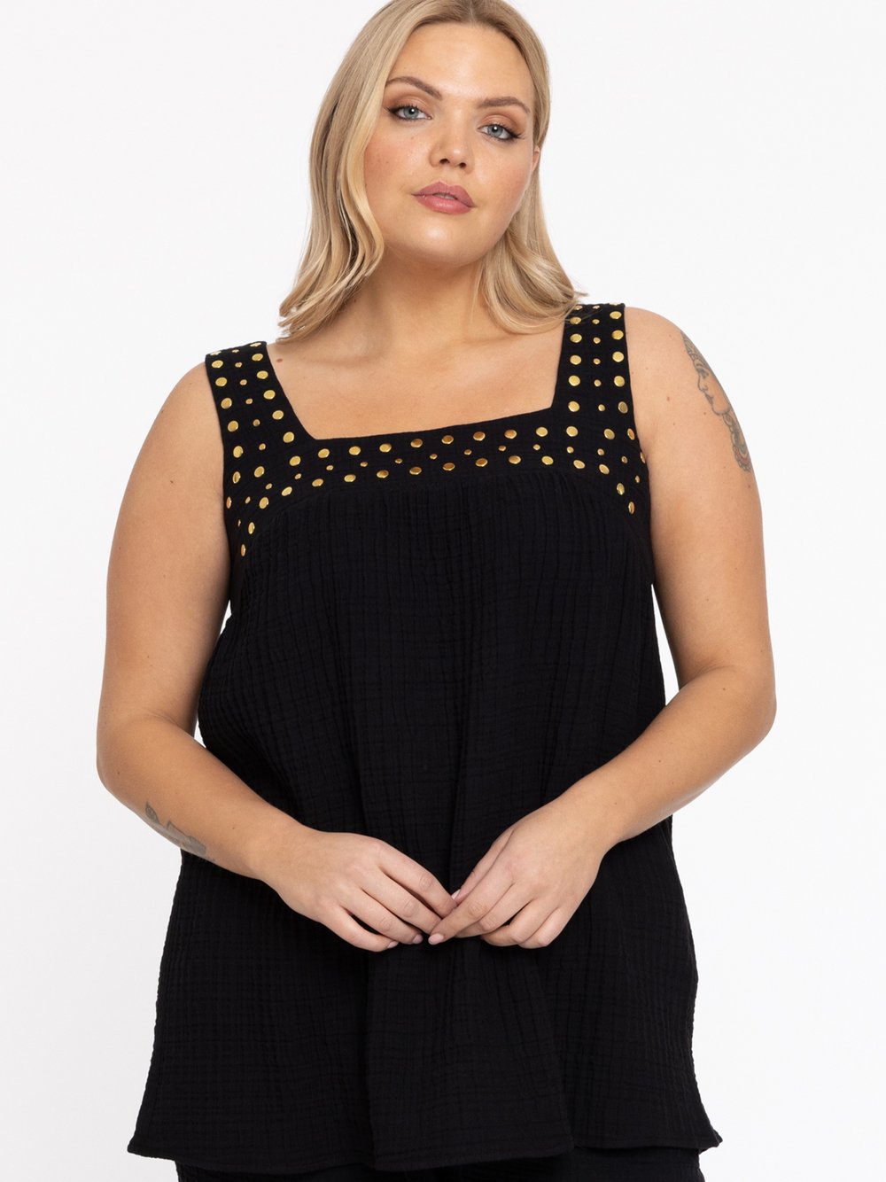 YOEK Top Damen Baumwolle