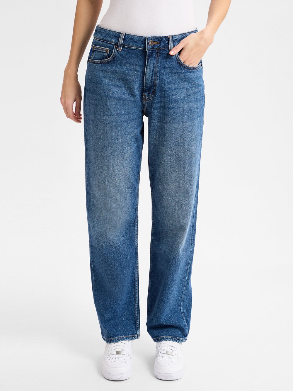 HUGO Five-Pocket Jeans Damen Baumwolle