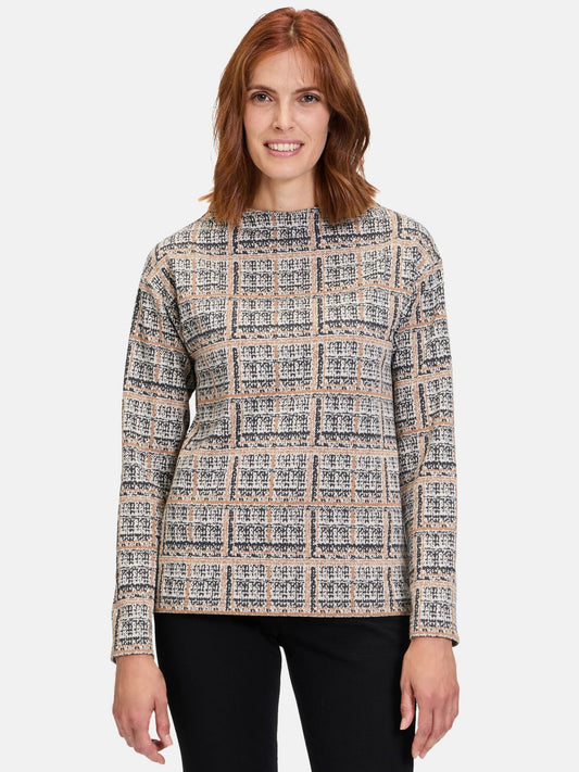 Betty Barclay Sweatshirt Damen kariert