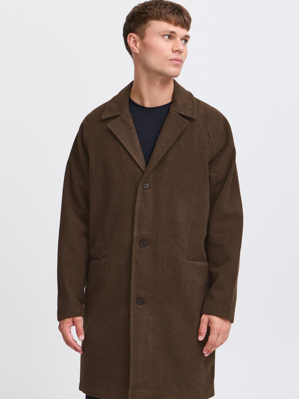 FQ1924 Wollmantel Herren