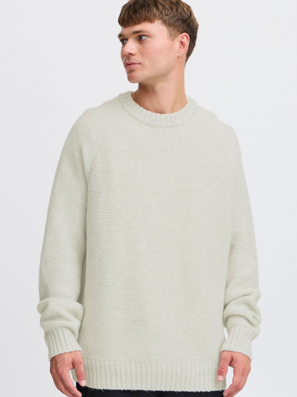 BLEND Strickpullover Herren meliert