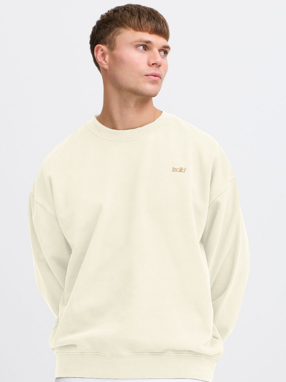 BLEND Sweatshirt Herren Baumwolle bedruckt