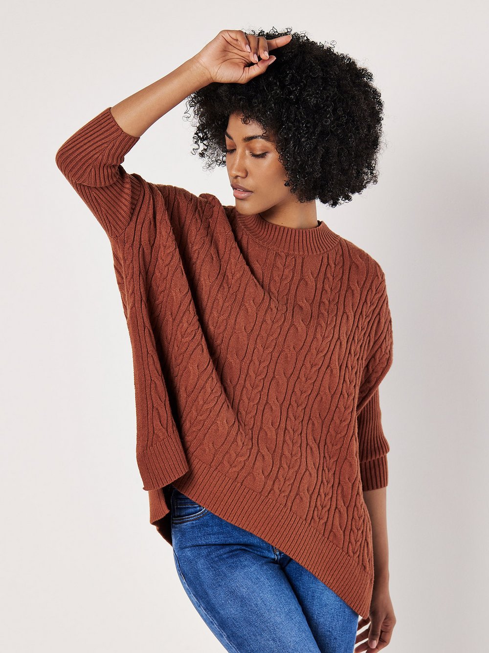 Apricot Pullover Damen Viskose