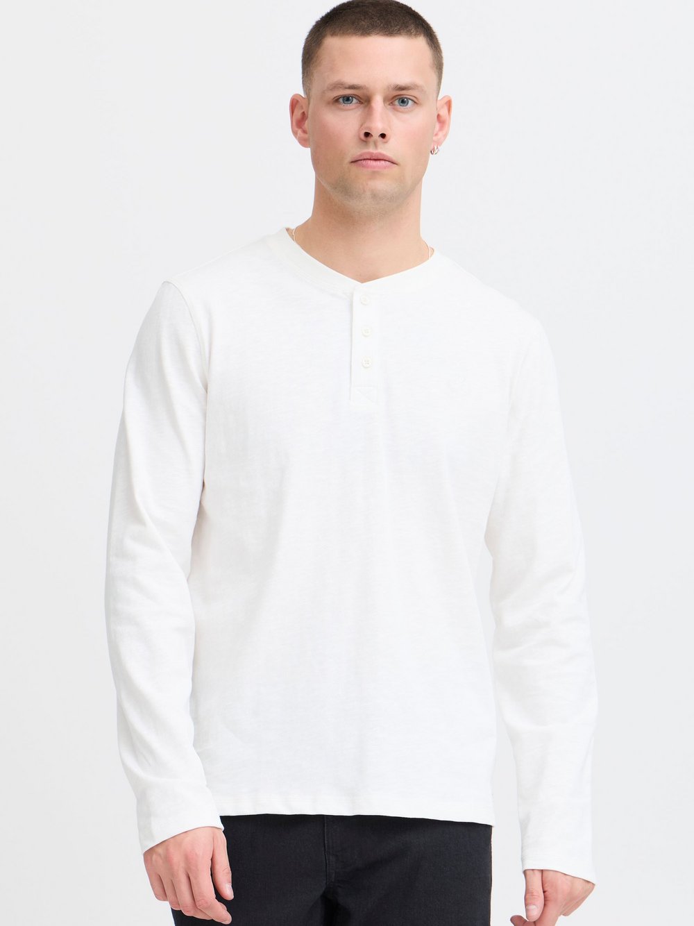 BLEND Longsleeve Herren Baumwolle bedruckt