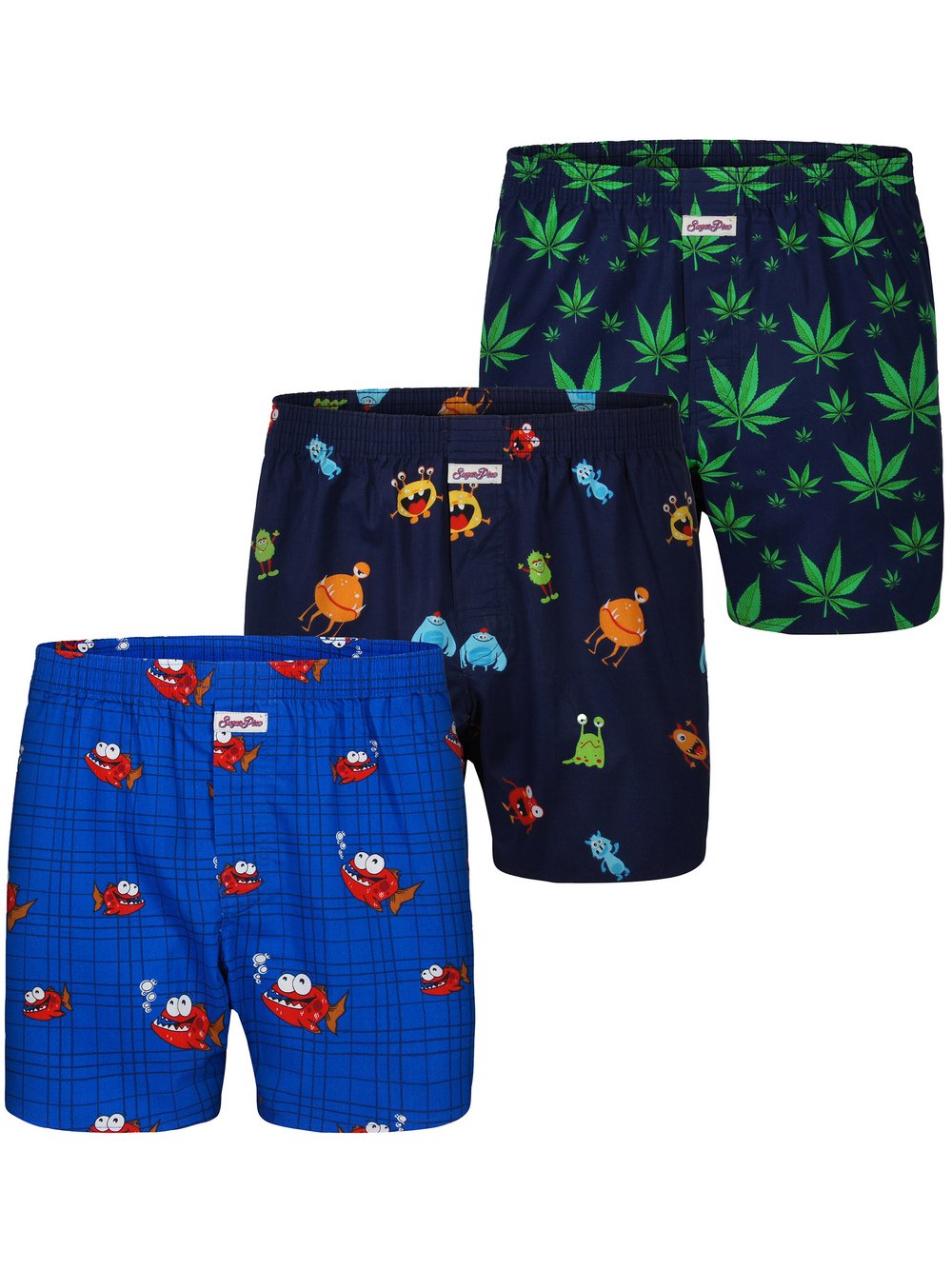 Sugar Pine Boxer Herren Baumwolle bedruckt