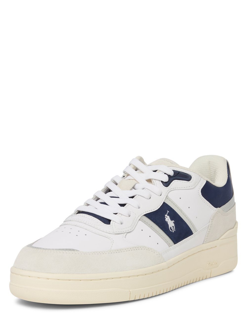Polo Ralph Lauren Sneaker mit Leder-Anteil Herren