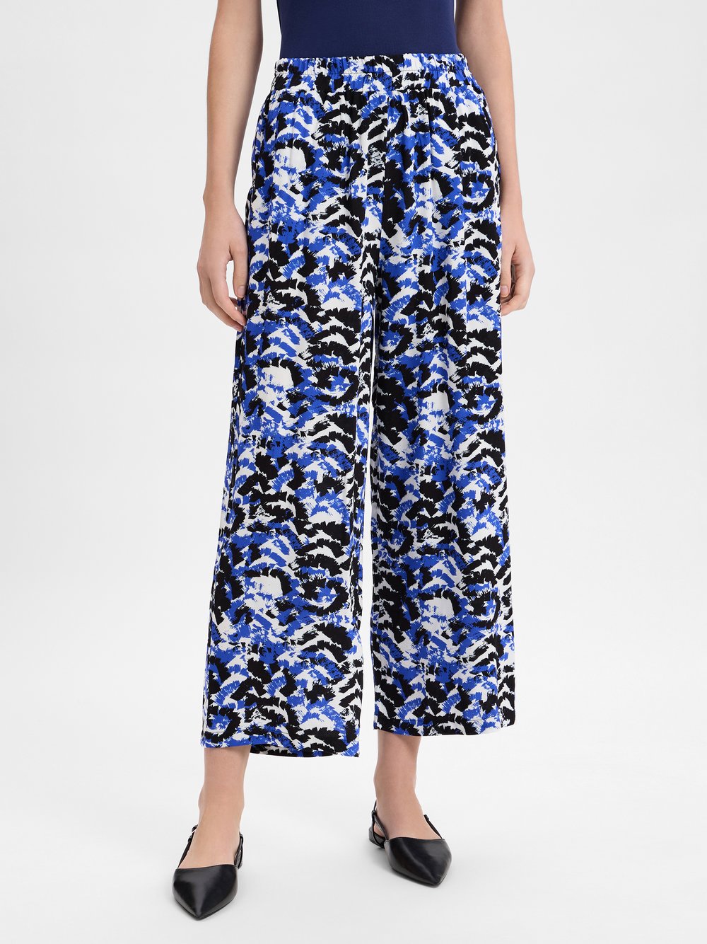 Marie Lund Stoffhose Damen Viskose gemustert