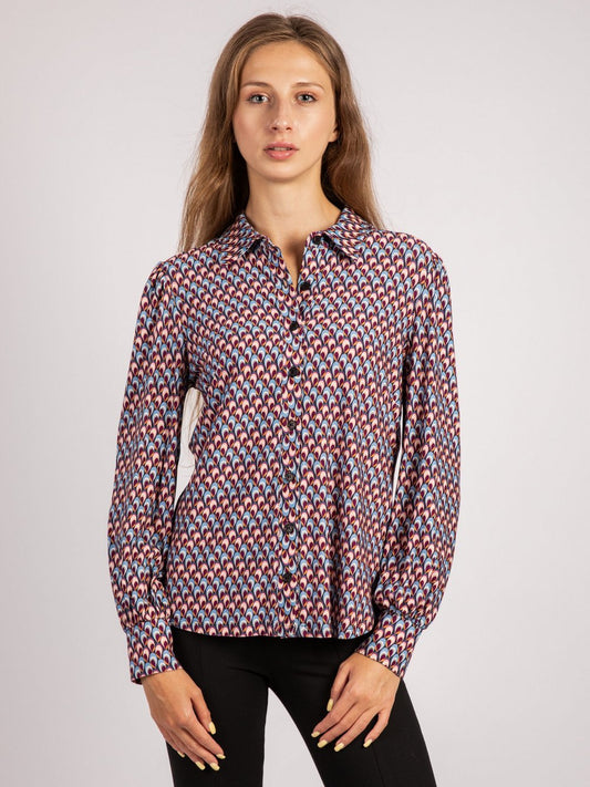 Vicci Germany Bluse Damen Viskose kariert