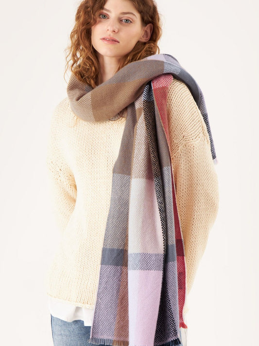 Codello Schal Damen Wolle kariert