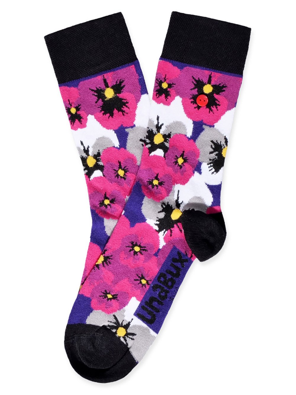 Unabux Freizeitsocken Damen Jersey gemustert